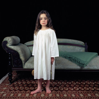 Olympia as Lewis Carroll's Irene McDonald (with green chaise) 2003